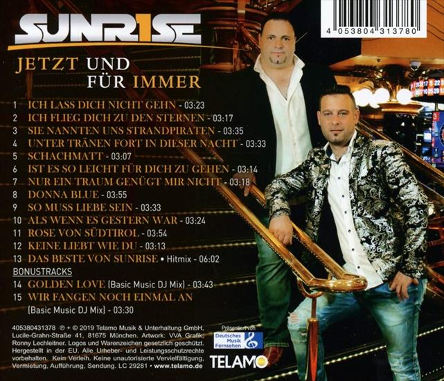 2019 - Sunrise - Jetzt Und Fr Immer Deluxe Version 320 - Back.jpg