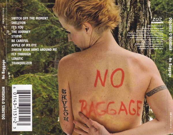 CD BACK COVER - CD BACK COVER - DOLORES ORIORDAN - No Baggage.bmp