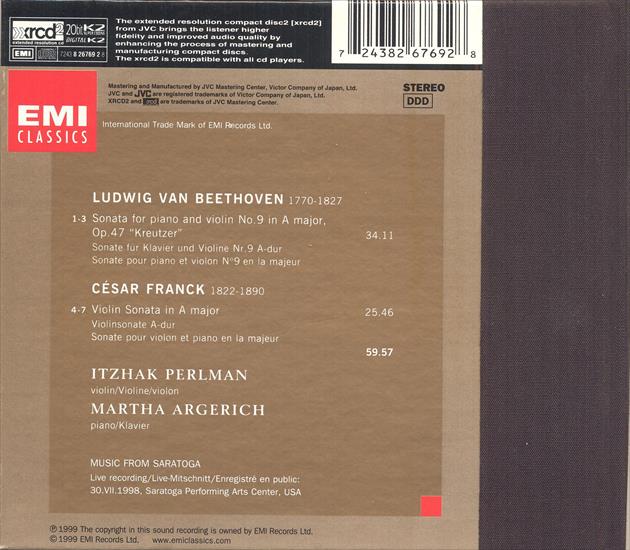 Beethoven_Kreutzer Sonata  Franck_Sonata - Perlman  Argerich XRCD2 - back.jpg